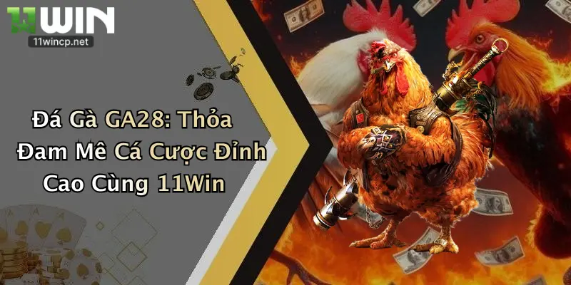Đá Gà GA28: Thỏa Đam Mê Cá Cược Đỉnh Cao Cùng 11Win 4 Đá Gà GA28: Thỏa Đam Mê Cá Cược Đỉnh Cao Cùng 11Win