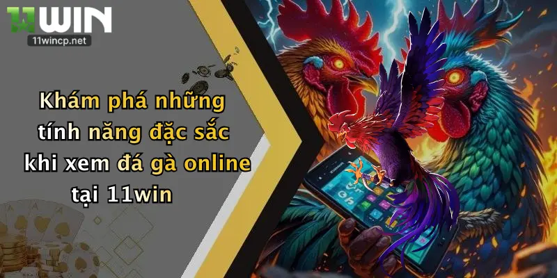 Đá Gà Trực Tuyến: Thỏa Sức Cá Cược, Nhận Ngay Ưu Đãi Lớn Từ 11Win 3 Khám phá những tính năng đặc sắc khi xem đá gà online tại 11win