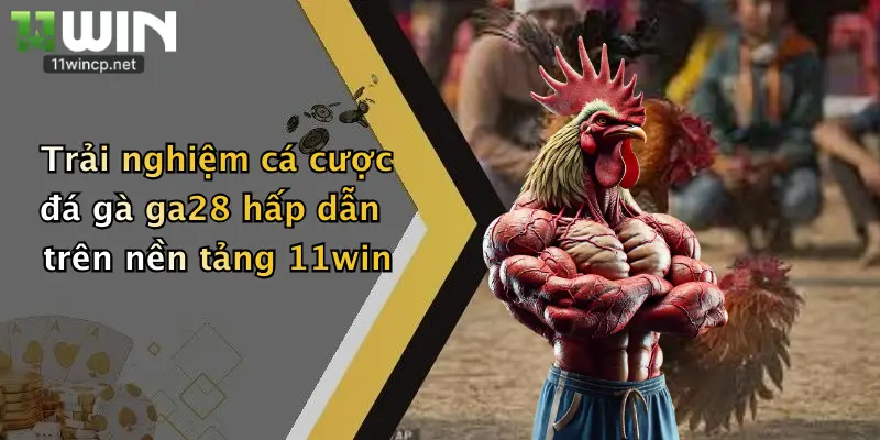 Đá Gà GA28: Thỏa Đam Mê Cá Cược Đỉnh Cao Cùng 11Win 3 Trải nghiệm cá cược đá gà ga28 hấp dẫn trên nền tảng 11win